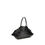 Thumbnail: Alexander McQueen Black Calf Leather Bos Taurus Shoulder Bag