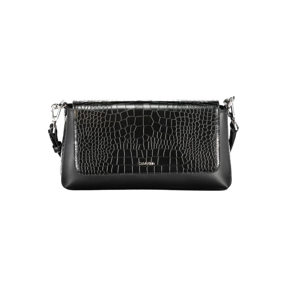 Calvin Klein Black Polyurethane Women Handbag