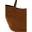 Thumbnail: Staud Brown Calf Leather Bos Taurus Handbag