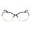 Thumbnail: Emilio Pucci Black Metal Glasses (Frames)