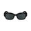 Thumbnail: Longchamp Black Acetate Sunglasses