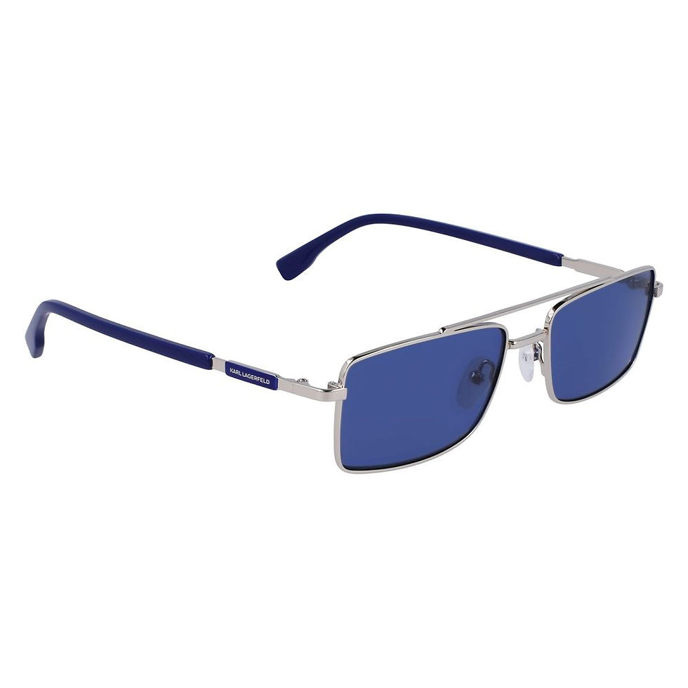 Thumbnail: Karl Lagerfeld Gray Metal Sunglasses