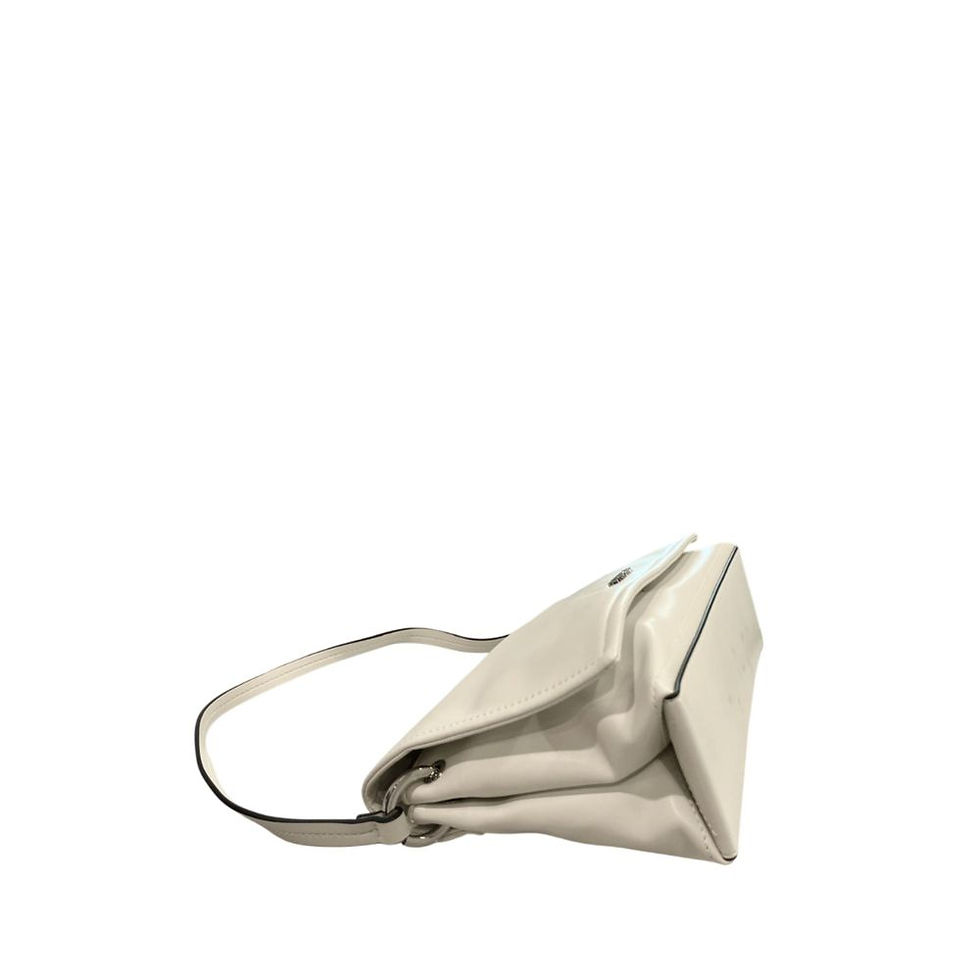 Thumbnail: Twinset White PU Women Shoulder Bag