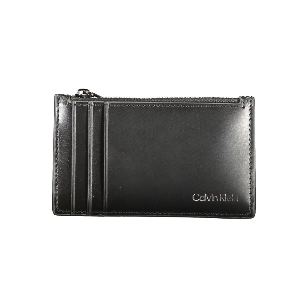 Calvin Klein Nero Leather Mens Wallet