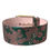 Thumbnail: Dolce & Gabbana Multicolor Floral Jacquard Lurex Gold Buckle Belt