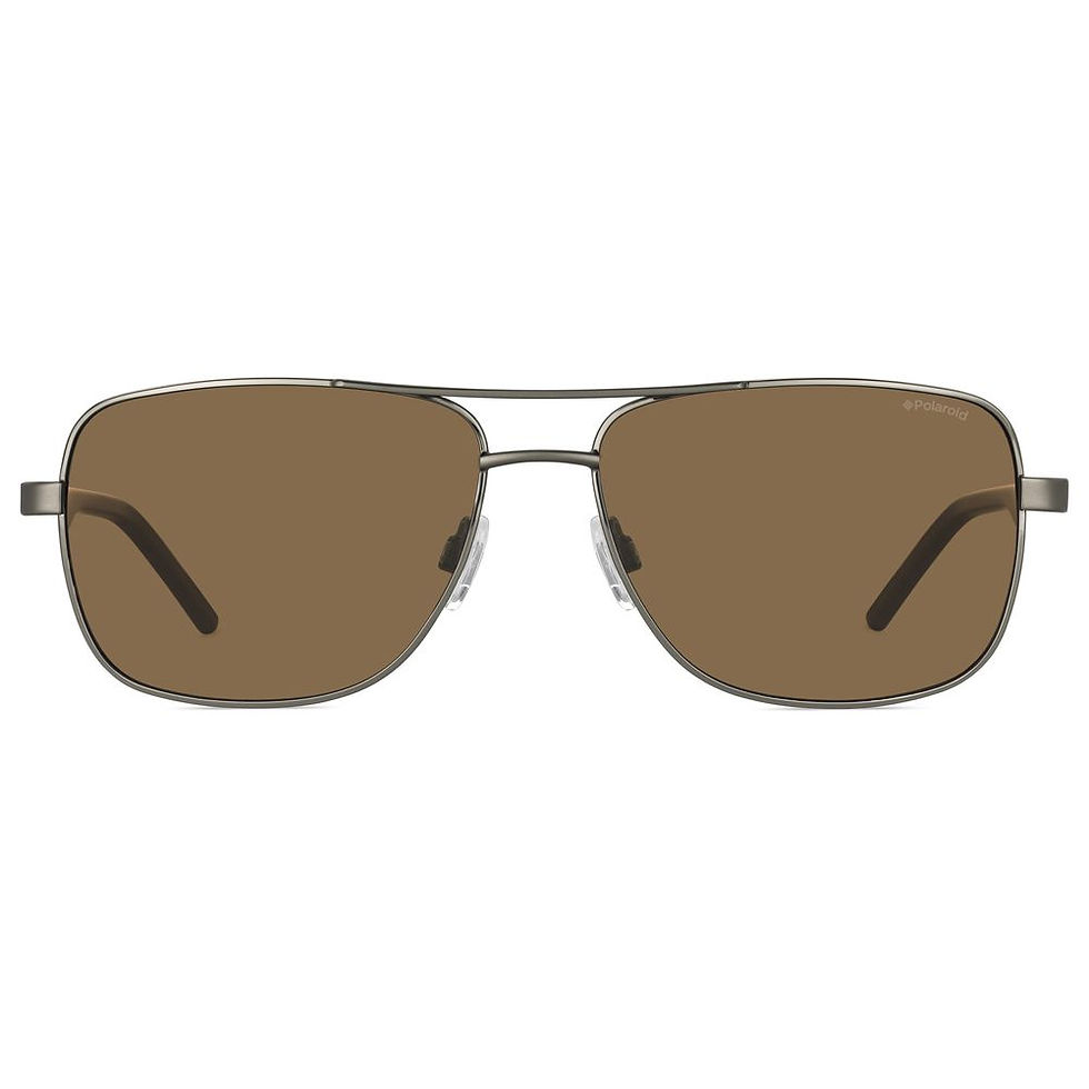 Thumbnail: Polaroid Blue Metal Sunglasses