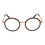 Thumbnail: Scotch & Soda Brown Metal & Plastic Glasses (Frames)