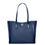 Thumbnail: Michael Kors Blue Canvas Tote Bag