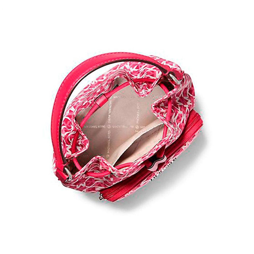 Thumbnail: Michael Kors Multicolor Nylon Backet Bag