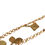 Thumbnail: Dolce & Gabbana Gold Tone Brass Chain Religious Cross Pendant Necklace