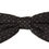 Thumbnail: Dolce & Gabbana Gray Polka Dot 100% Silk Neck Papillon Tie