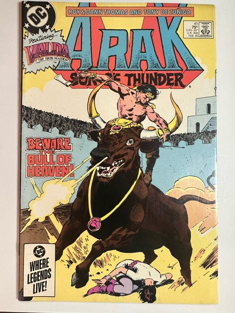 DC Arak Son of Thunder #41