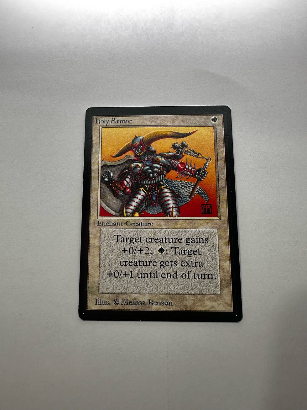 MTG BETA Holy Armor Single Card