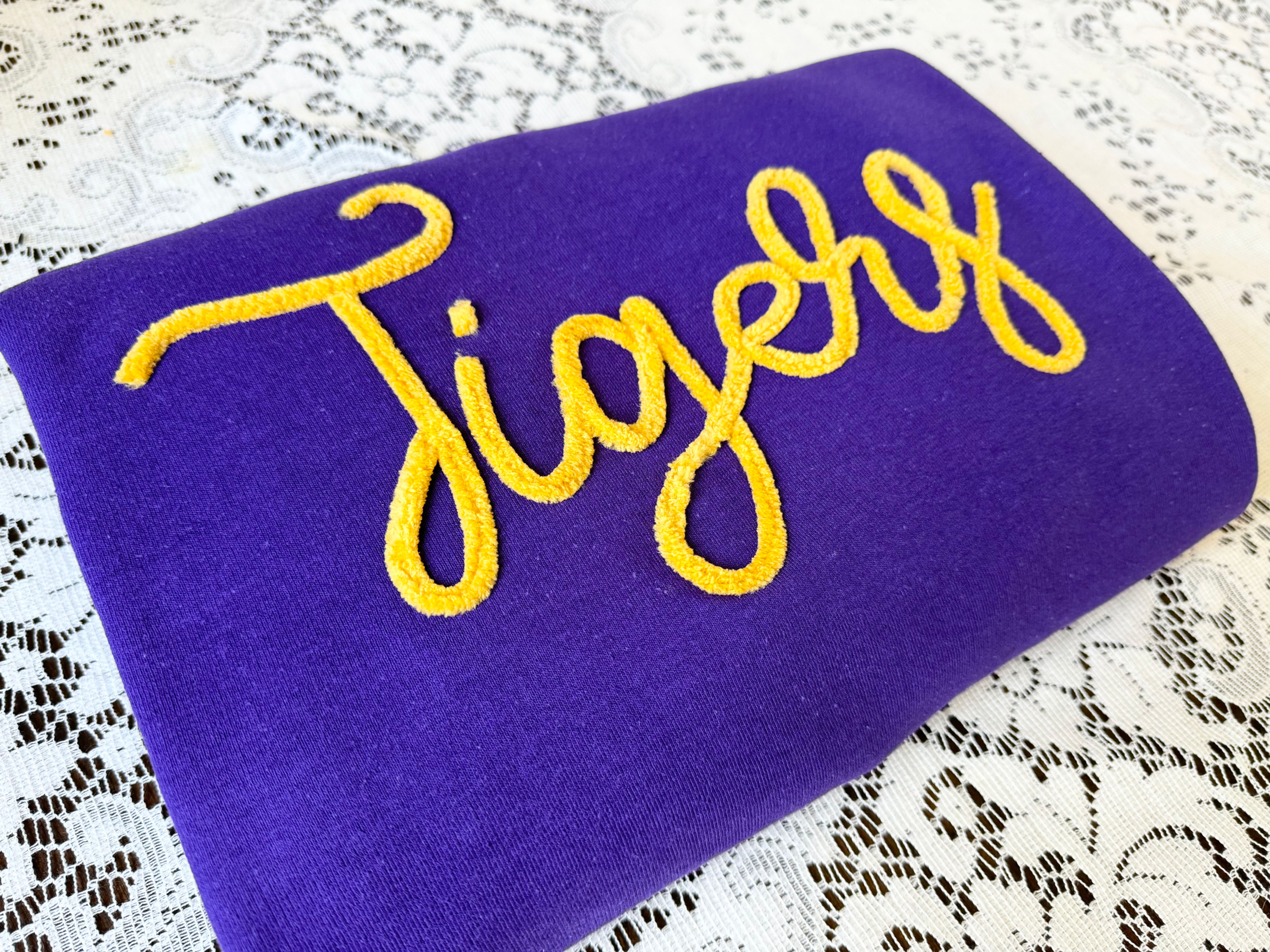 Tigers Chenille Sweatshirt