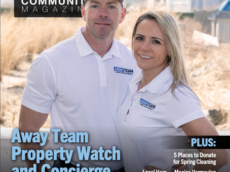 Away Team's Community Magazine Cover Story