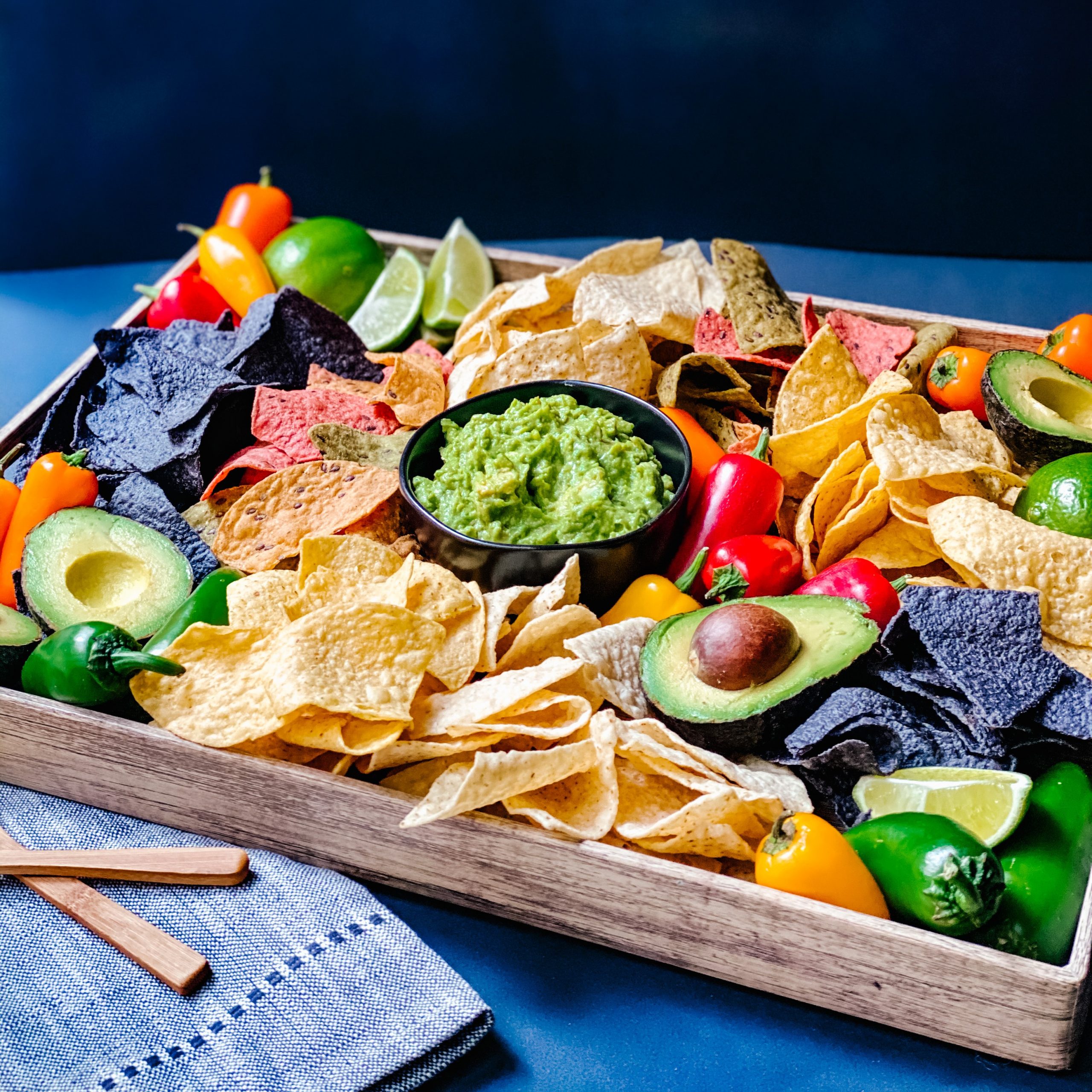 Arranged Food and Objects