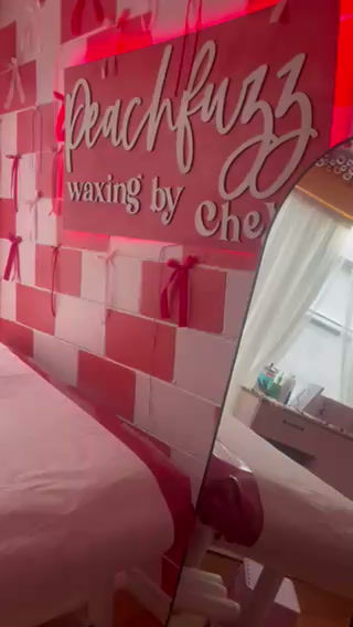 esthecian room la habra pink
