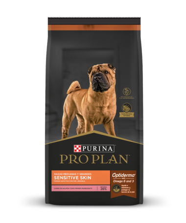Pro Plan Sensitive Skin Adult Complete Razas Medianas y Grandes