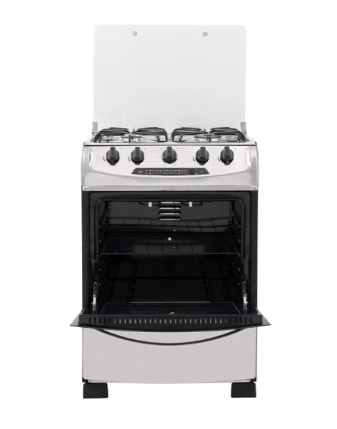 Estufa Or�gano Haceb 60 cms negra-inox gas natural
