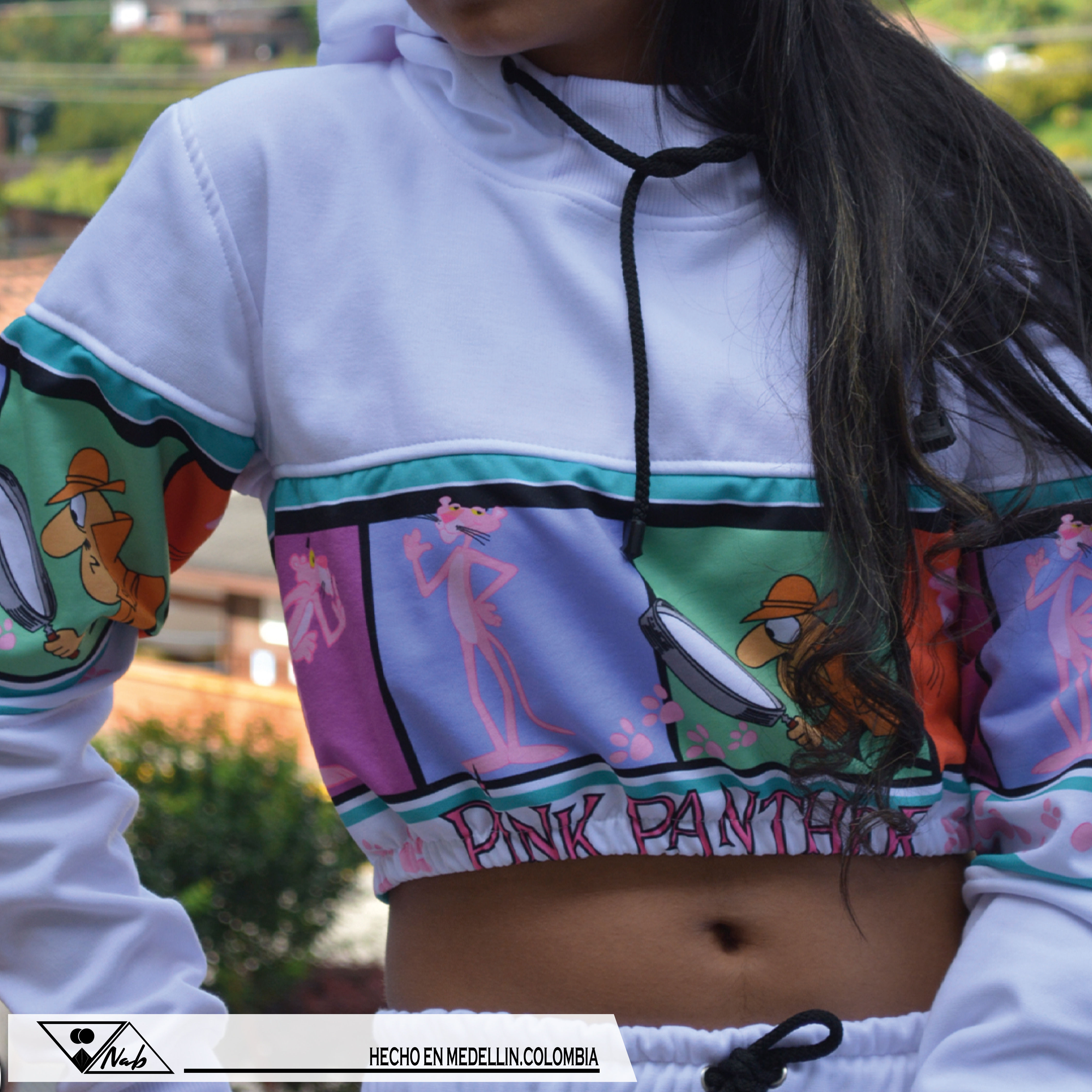 Croptop Panterarosa