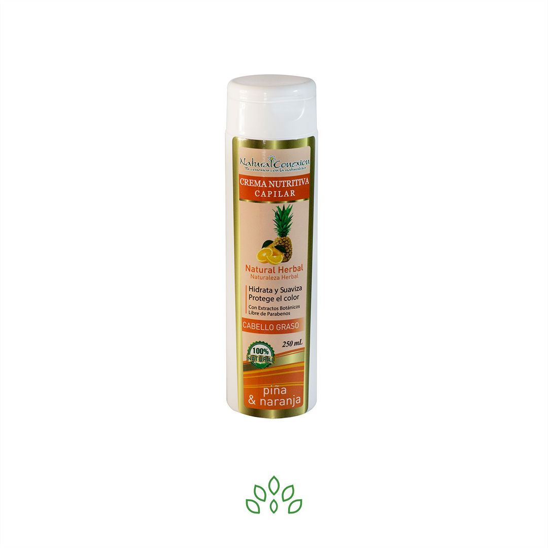 Crema Nutritiva Capilar Piña y Naranja 280 ml