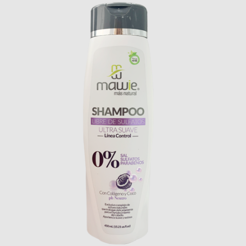 SHAMPOO ULTRASUAVE 0% SULFATOS MAWIE