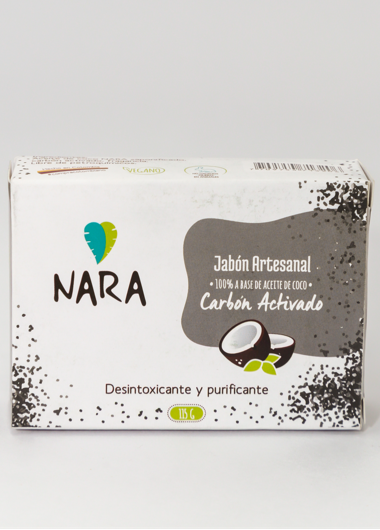JABÓN ARTESANAL CARBÓN ACTIVADO