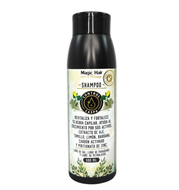 SHAMPOO CONTROL CASPA CON CARBÓN ACTIVADO