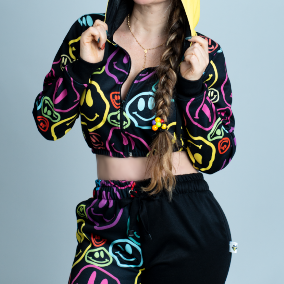 Croptop Smileblack