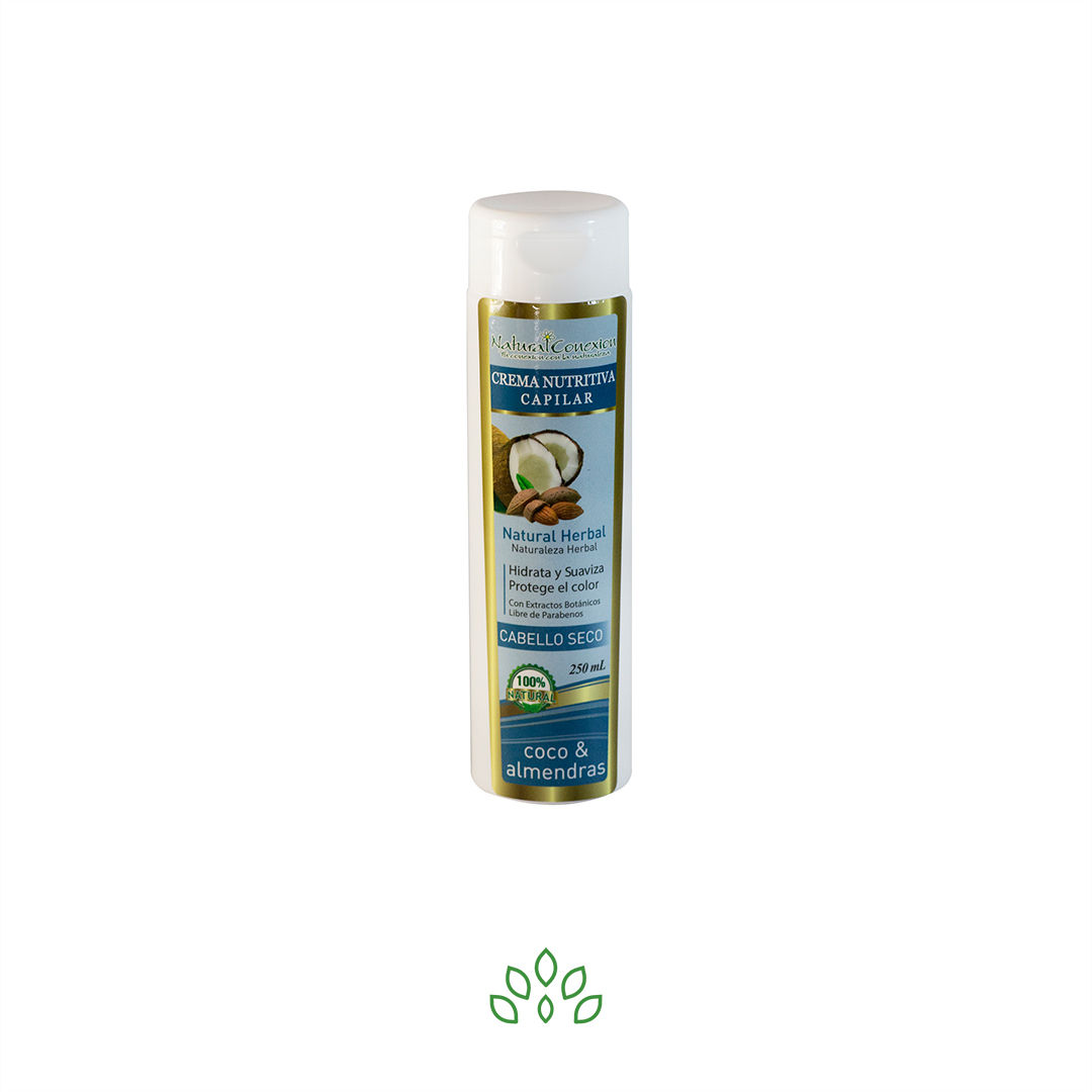 Crema Nutritiva Capilar Coco y Almendra 280 ml