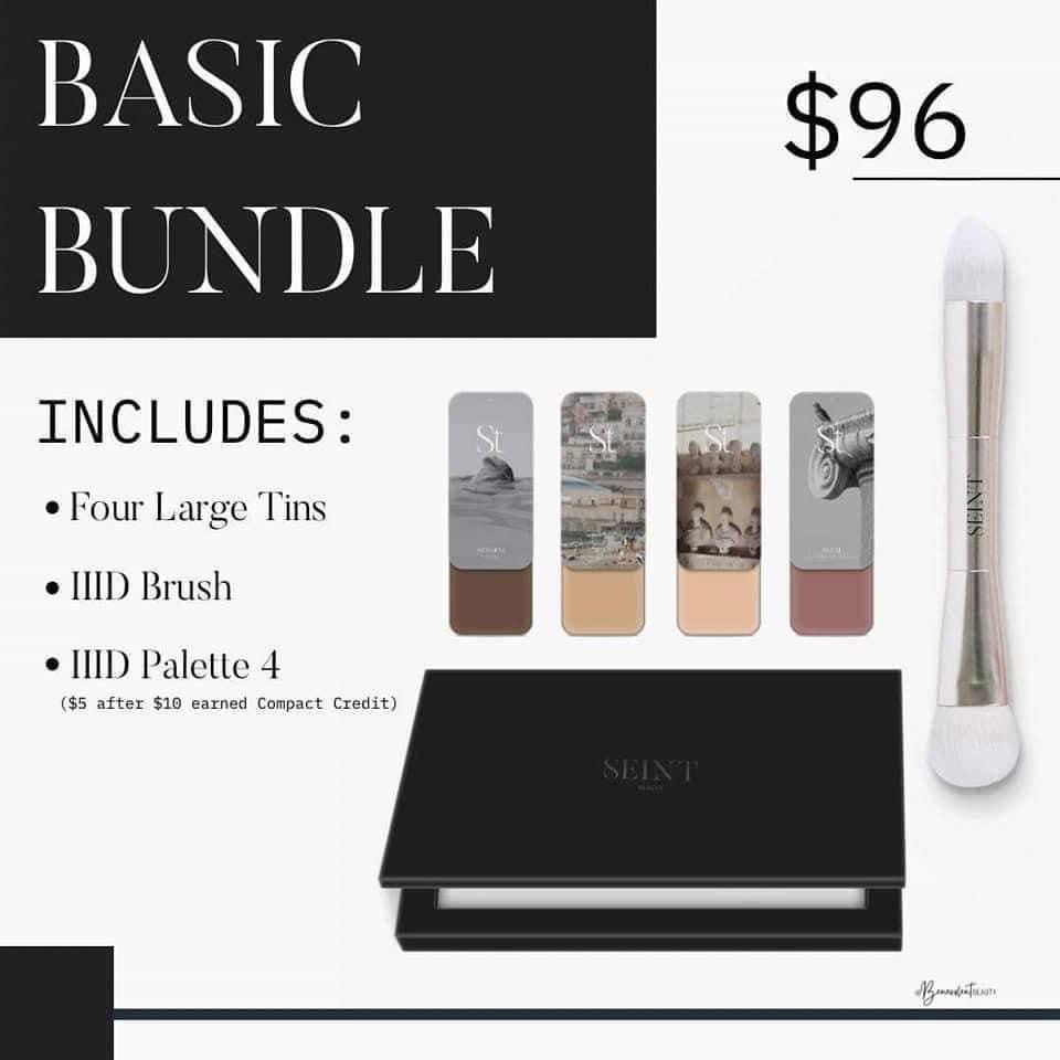 The Best SEINT IIID Foundation Makeup Starter Kit