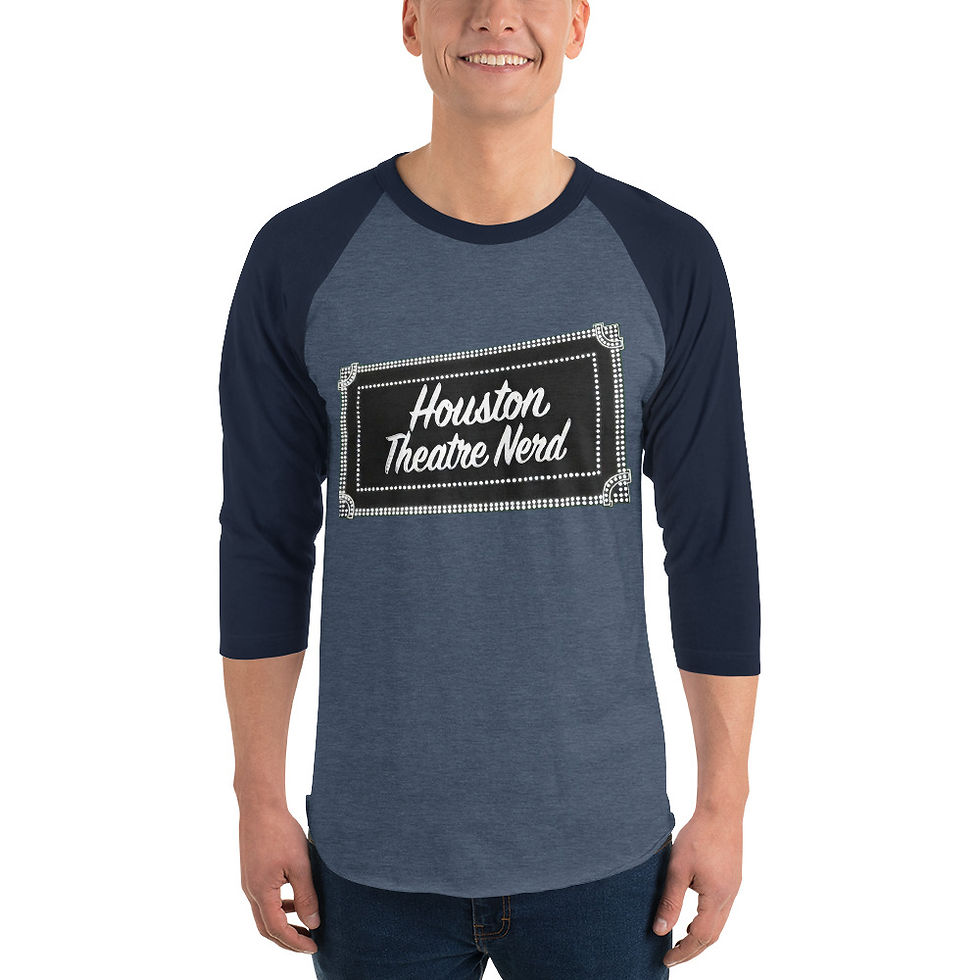 Thumbnail: Theatre Nerd Lights 3/4 sleeve raglan shirt