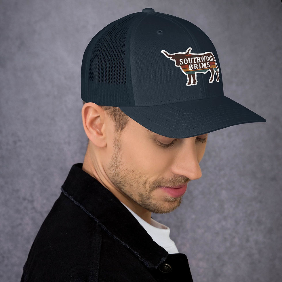Thumbnail: The Nate (Trucker Cap) Embroidered