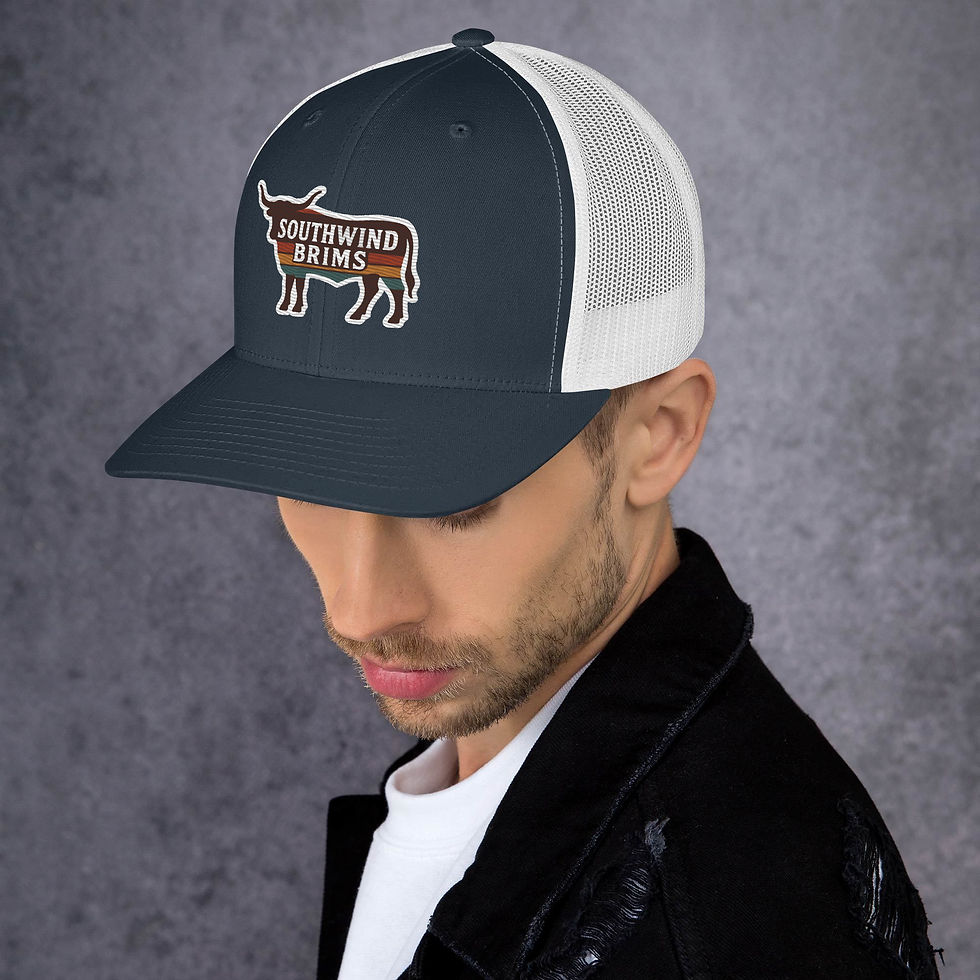 Thumbnail: The Nate (Trucker Cap) Embroidered