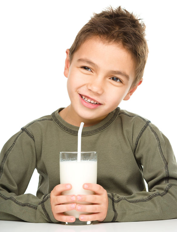 Smiling By the Straw