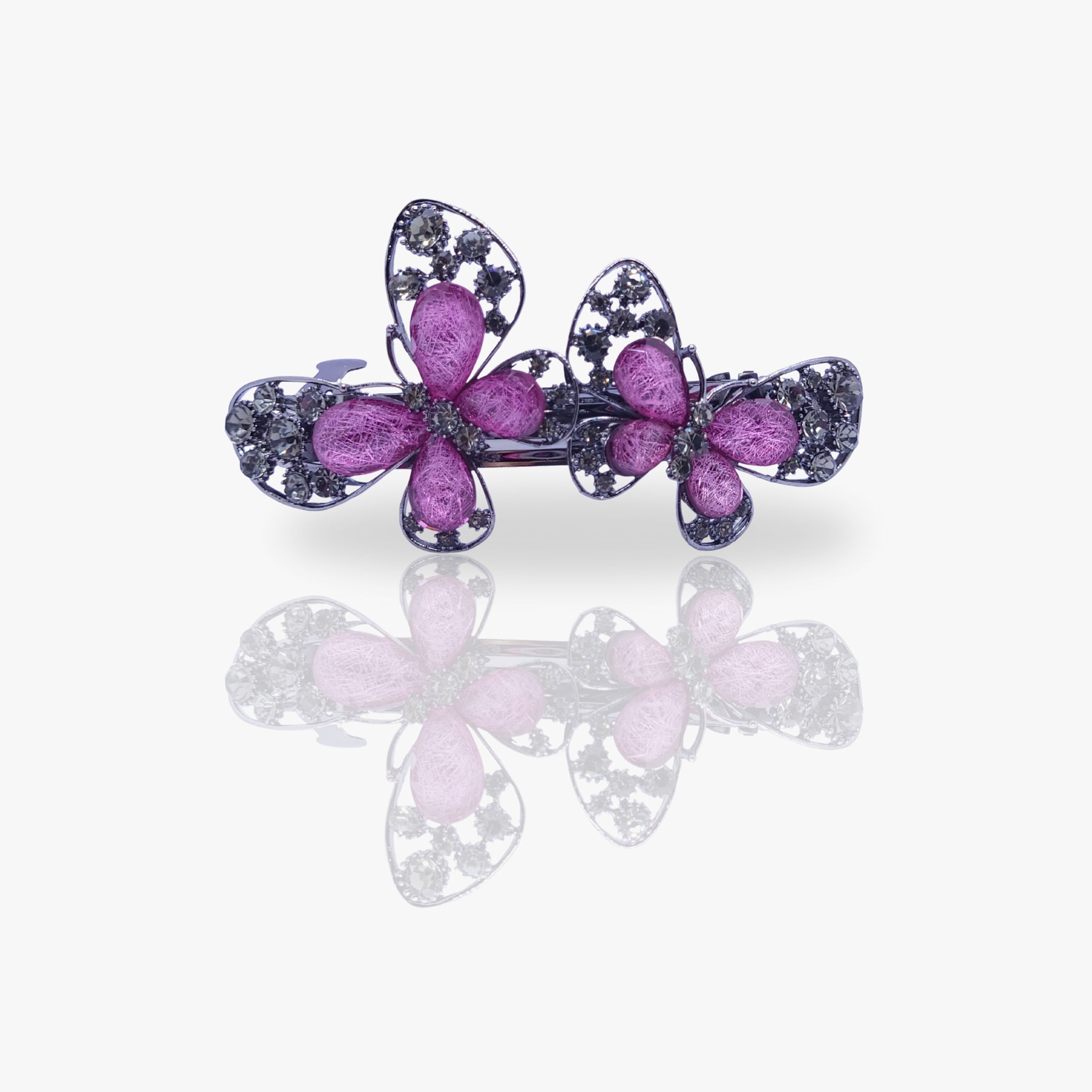 Butterfly Sparkle Hair Barrette