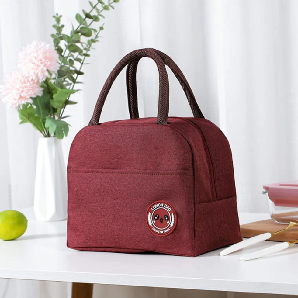 Thumbnail: Insulated Lunch Tote Bag for Office & School