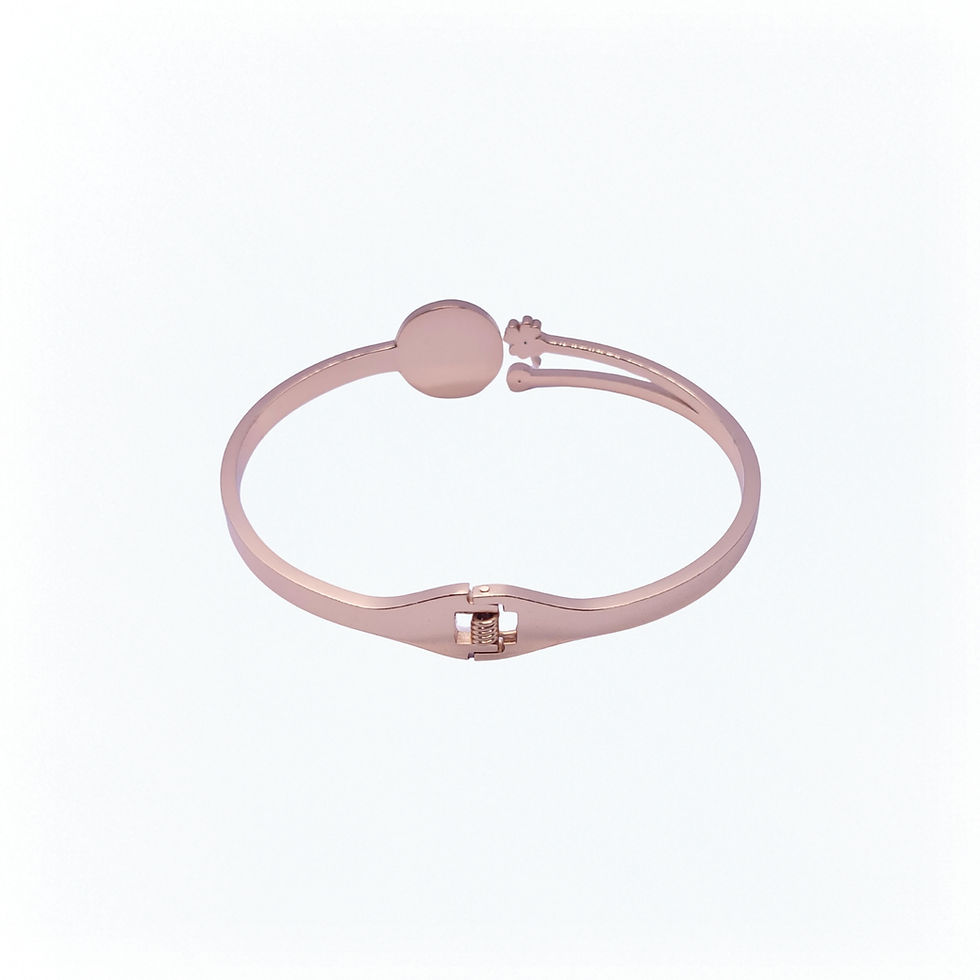 Thumbnail: Anti-Tarnish Stainless Steel Adjustable Bracelet for Women – Free Size