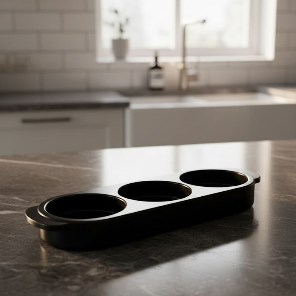 Thumbnail: Clear Glass Spice Jar Set (3 Pc)