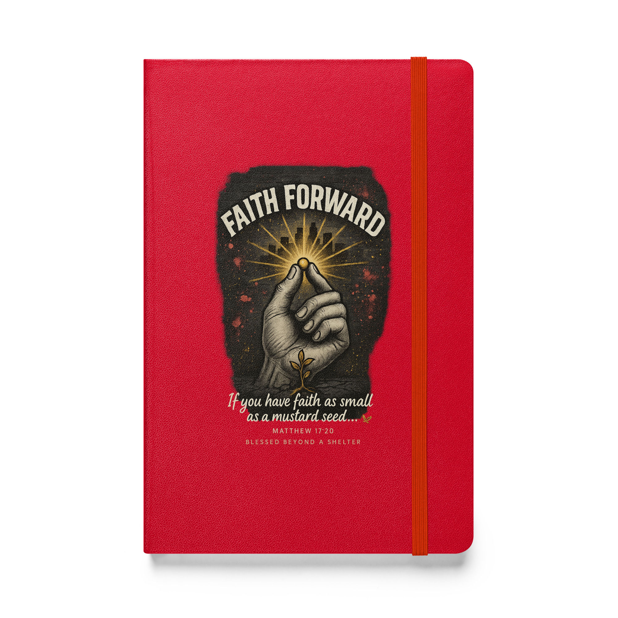 Faith Forward Hard Cover Notebook