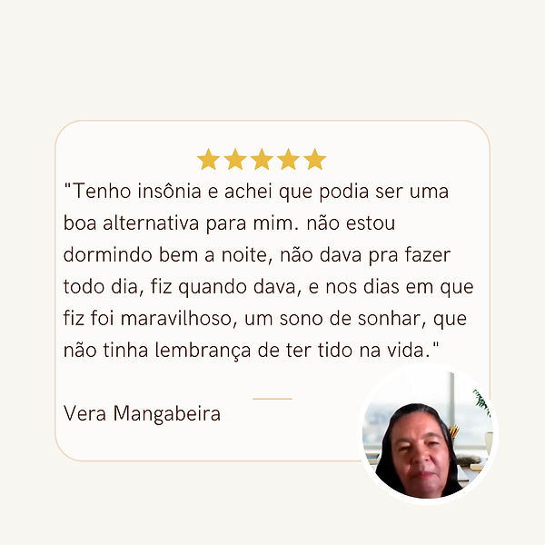 durma bem depoimentos