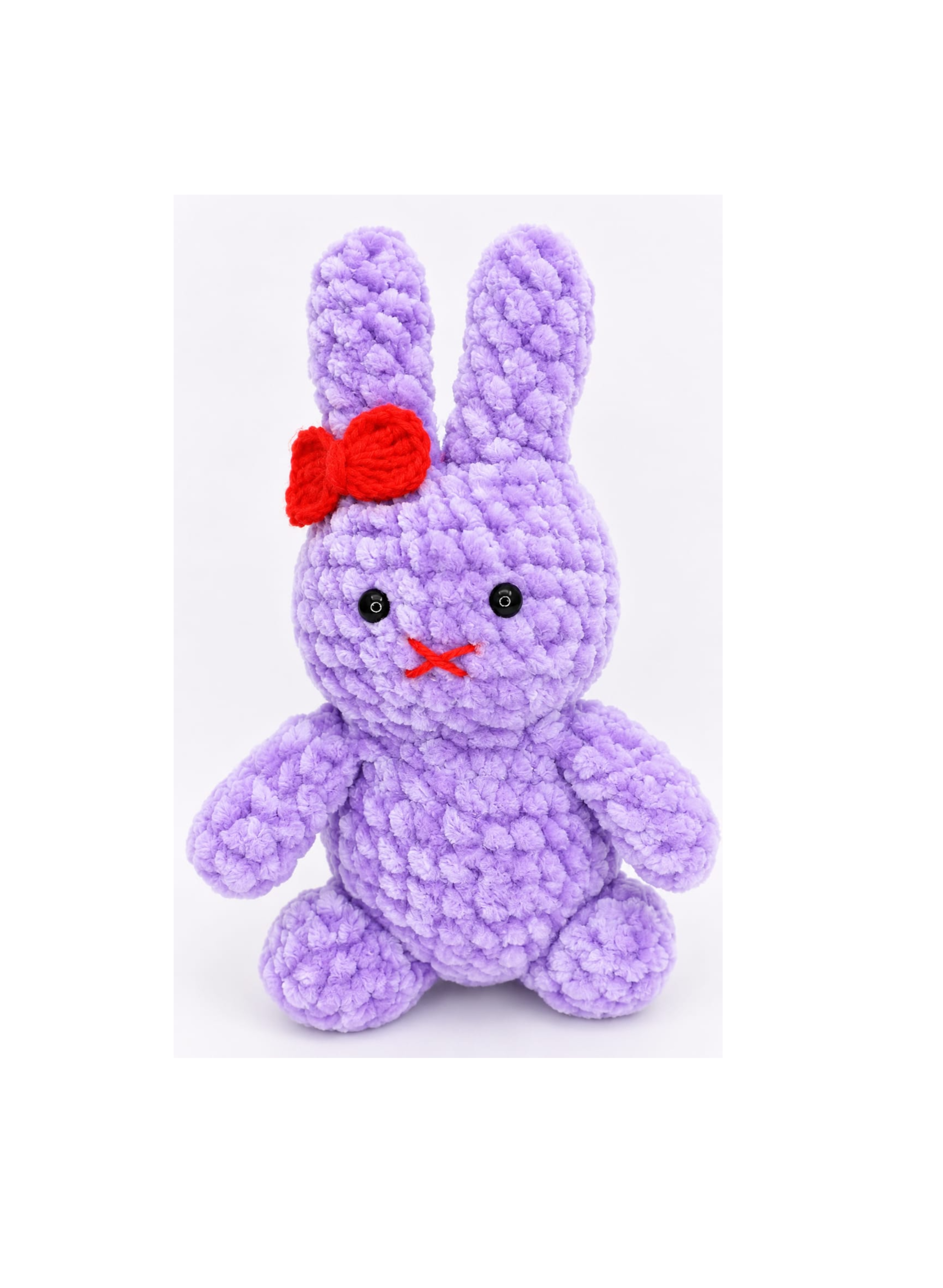 Crochet Lavender Purple Bunny
