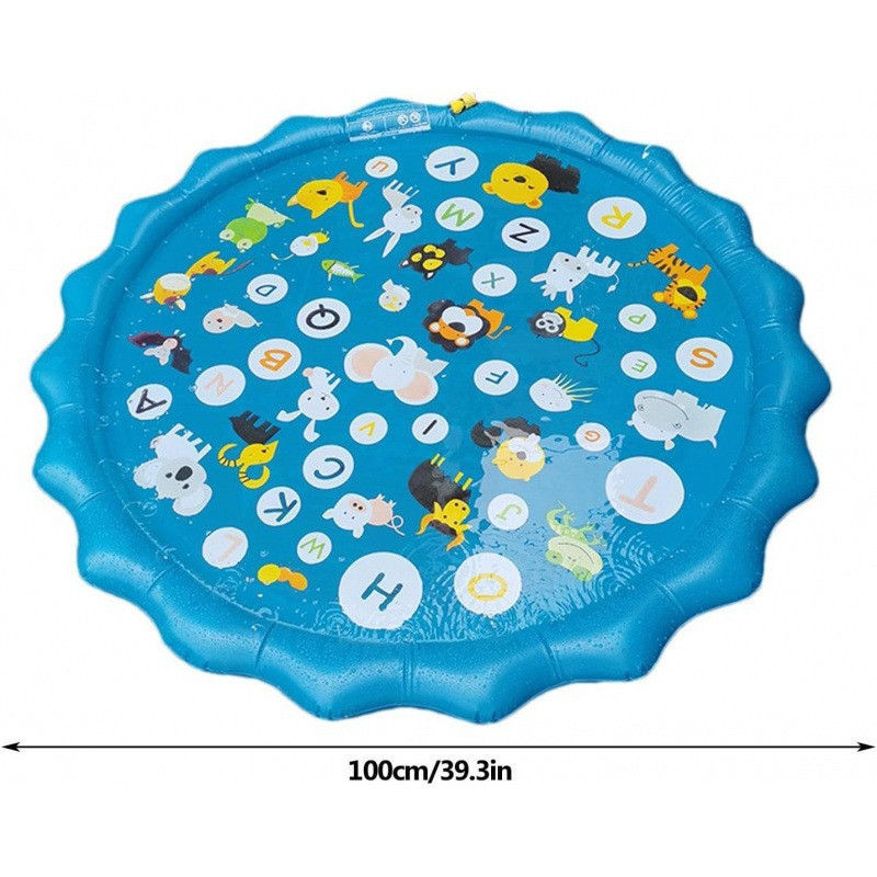 Thumbnail: Outdoor Pet Splash Pad Sprinkler Mat for Dogs & Cats