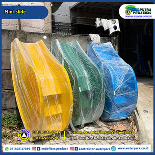 Endofiberglass menghadirkan Mini Waterslide