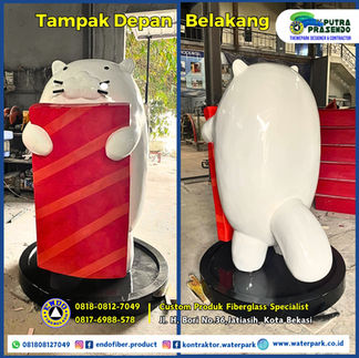 Patung Kucing Sushiro Endofiberglass Product