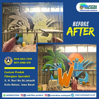 Patung Maskot Fiberglass Bekasi