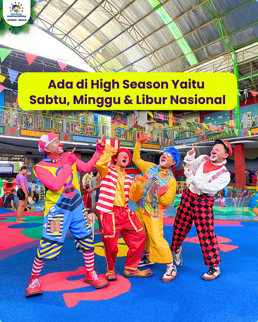 🌈 Weekend Nggak Usah Pusing! Intip Keseruan Liburan di Sirkus Waterplay Bekasi