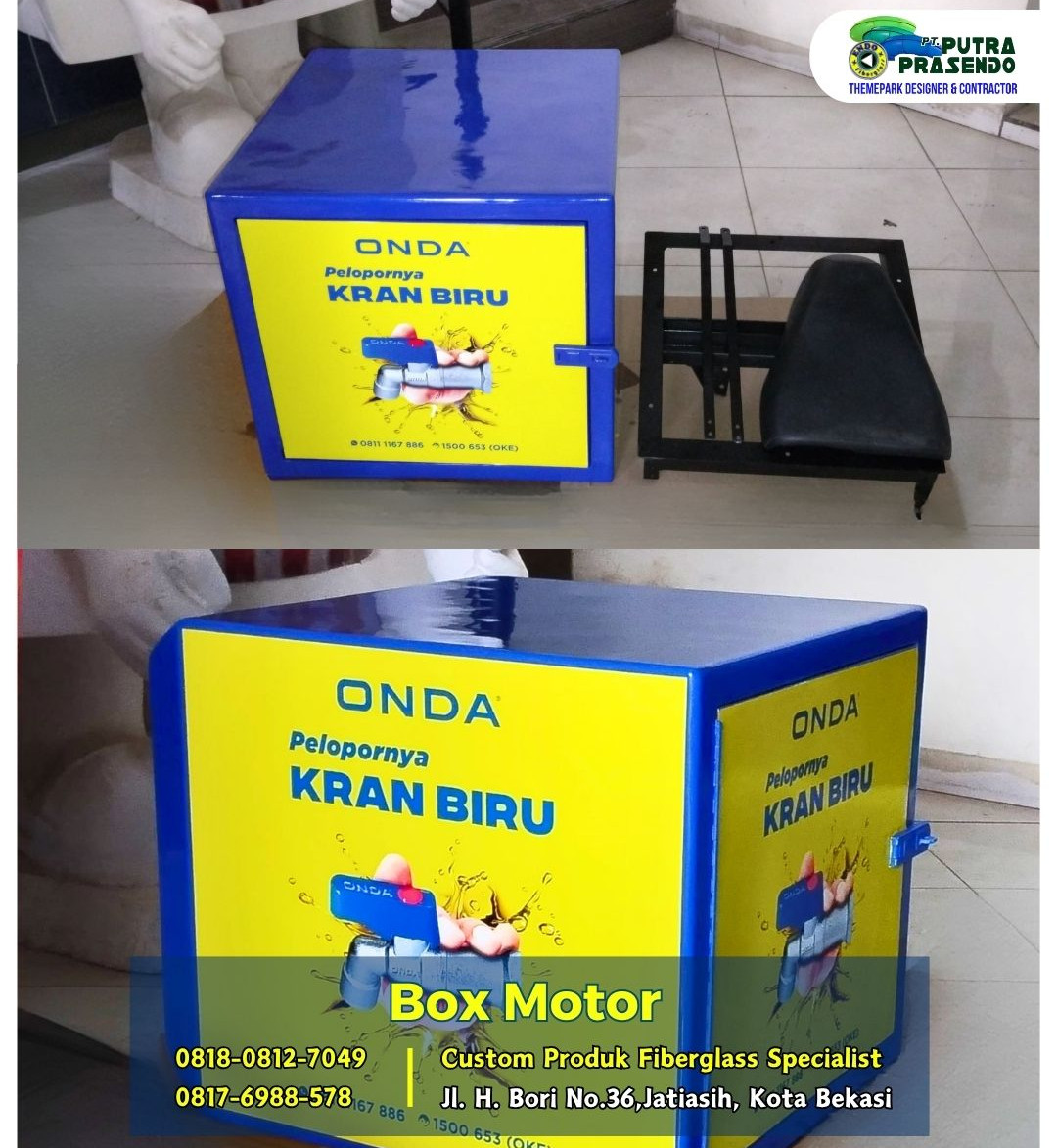 Box Motor hasil Produksi di Workshop Endofiberglass