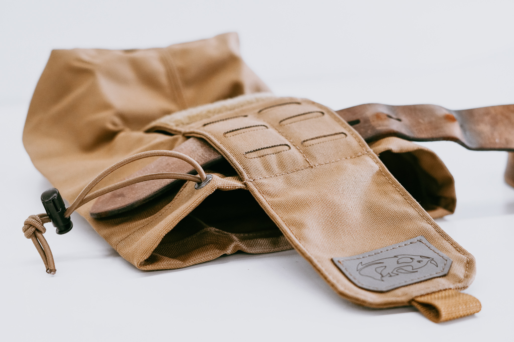 Tan Predator Armor Dump Pouch