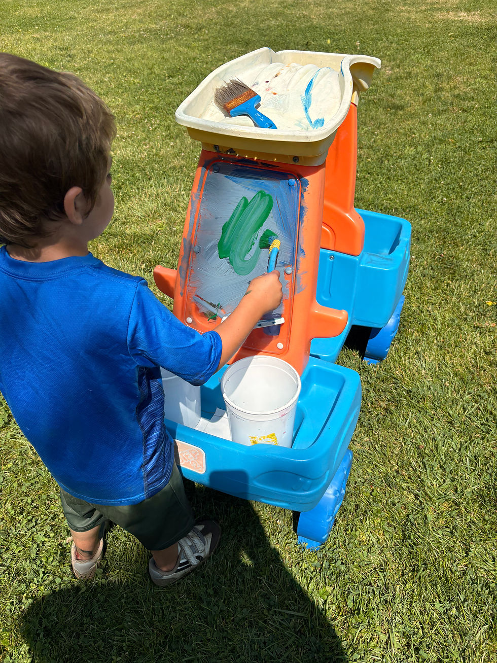 Simple Art - All Kinds, All Places: Outdoor Toy Art